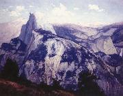 Maurice Braun Yosemite,Evening from Glacier Point, oil painting